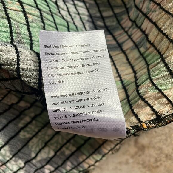 Farm Rio Black Garden Ruffle Mini Dress - Picture 15 of 16